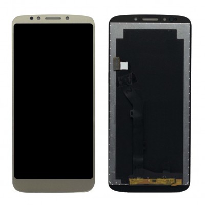 Lcd With Touch Screen For Moto G6 Play Gold By - Maxbhi Com