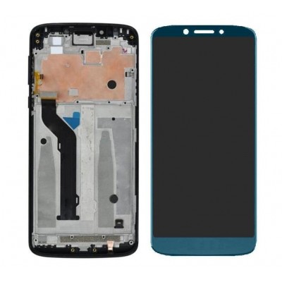Lcd With Touch Screen For Motorola Moto E5 Plus Blue By - Maxbhi Com