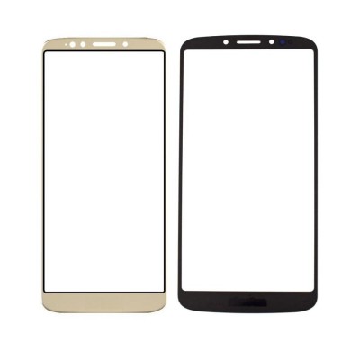 Replacement Front Glass For Motorola Moto E5 Plus Gold By - Maxbhi Com