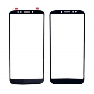 Replacement Front Glass For Motorola Moto E5 Plus Grey By - Maxbhi Com