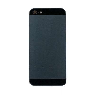Back Panel Cover For Apple Iphone 5 Black Slate - Maxbhi Com