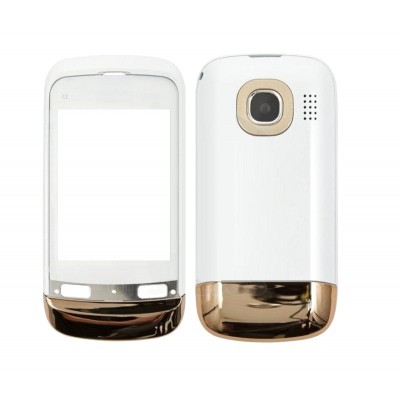 Full Body Housing For Nokia C202 Gold - Maxbhi Com