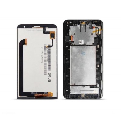 Lcd With Touch Screen For Asus Zenfone 2 Laser Ze600kl Black By - Maxbhi Com