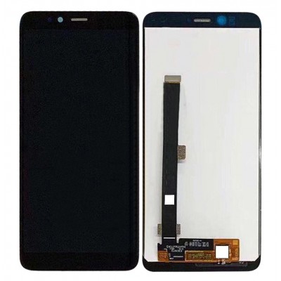 Lcd With Touch Screen For Lenovo S5 White By - Maxbhi Com