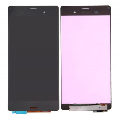 Lcd With Touch Screen For Sony Xperia Z3 Silver Green By - Maxbhi Com