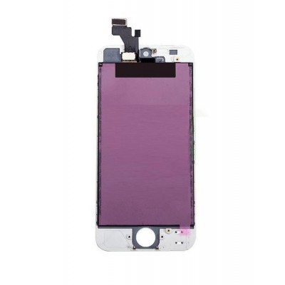 Lcd With Touch Screen For Apple Iphone 5 16gb White By - Maxbhi Com