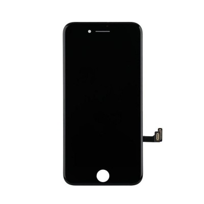Lcd With Touch Screen For Apple Iphone 8 Black By - Maxbhi Com