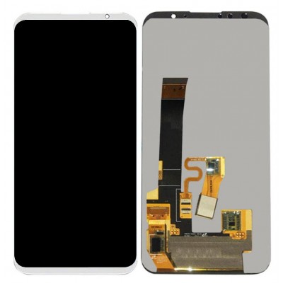 Lcd With Touch Screen For Meizu 16 White By - Maxbhi Com