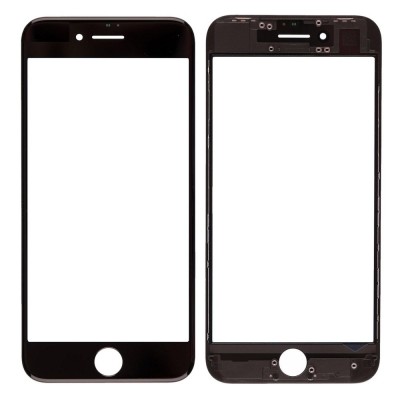 Replacement Front Glass For Apple Iphone 8 Red By - Maxbhi Com