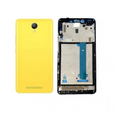 Full Body Housing For Xiaomi Redmi Note 2 Yellow - Maxbhi Com