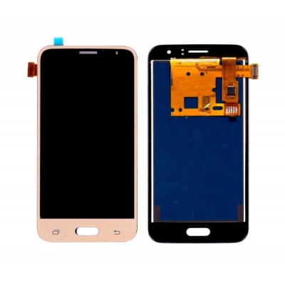 Lcd With Touch Screen For Samsung Galaxy J1 2016 Gold By - Maxbhi Com