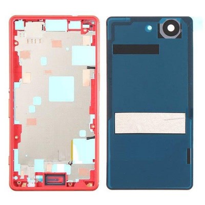 Full Body Housing For Sony Xperia Z3 Compact D5833 Red - Maxbhi Com