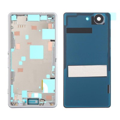 Full Body Housing For Sony Xperia Z3 Compact D5833 White - Maxbhi Com