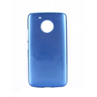 Back Panel Cover For Moto G5 Blue - Maxbhi Com