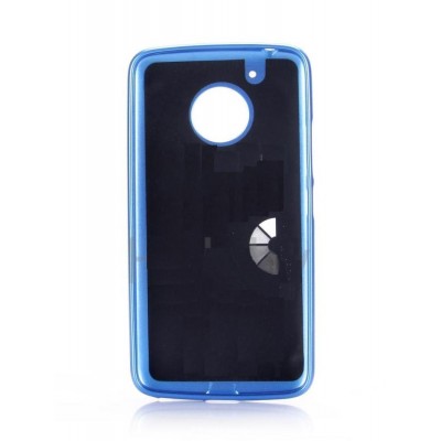 Back Panel Cover For Moto G5 Blue - Maxbhi Com