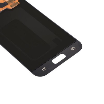 Lcd With Touch Screen For Samsung Galaxy J7 2017 Black By - Maxbhi Com