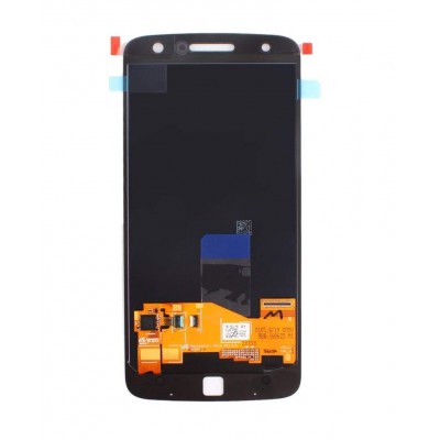 Lcd With Touch Screen For Moto Z 32gb Grey By - Maxbhi Com