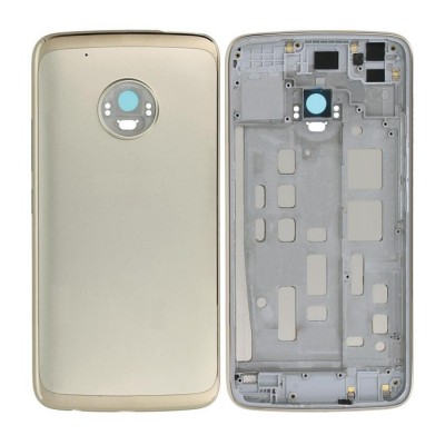 Back Panel Cover For Moto G5 Plus Gold - Maxbhi Com