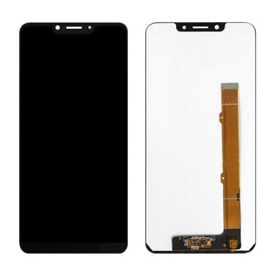 Lcd With Touch Screen For Alcatel 5v White By - Maxbhi Com