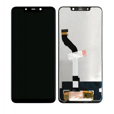 Lcd With Touch Screen For Xiaomi Pocophone F1 Black By - Maxbhi Com