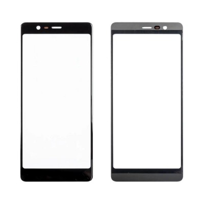 Replacement Front Glass For Nokia 5 1 Black By - Maxbhi Com