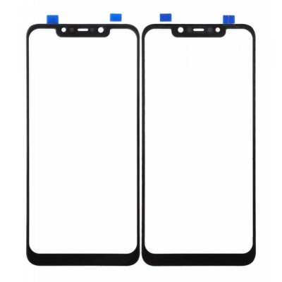 Replacement Front Glass For Xiaomi Pocophone F1 Blue By - Maxbhi Com