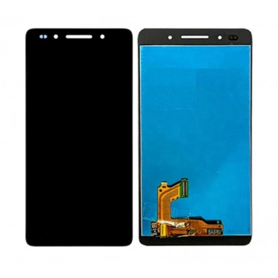 Lcd With Touch Screen For Huawei Honor 7 Grey By - Maxbhi Com