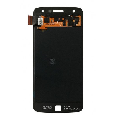 Lcd With Touch Screen For Moto Z Play 32gb White By - Maxbhi Com
