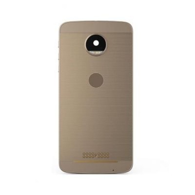 Back Panel Cover For Motorola Moto Z Force Black Gold - Maxbhi Com