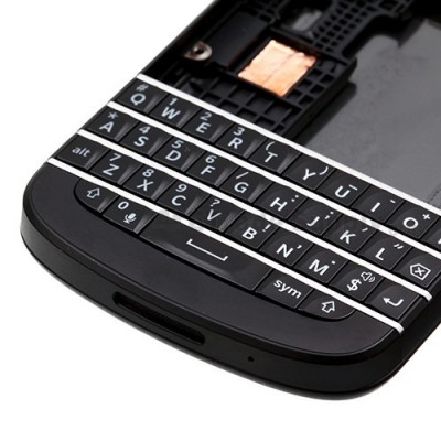 Full Body Housing For Blackberry Q10 Black - Maxbhi Com