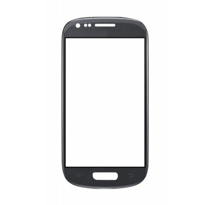 Replacement Front Glass For Samsung I8190 Galaxy S3 Mini Grey By - Maxbhi Com