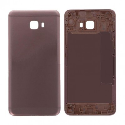Back Panel Cover For Samsung Galaxy C7 Pro Pink Gold - Maxbhi Com