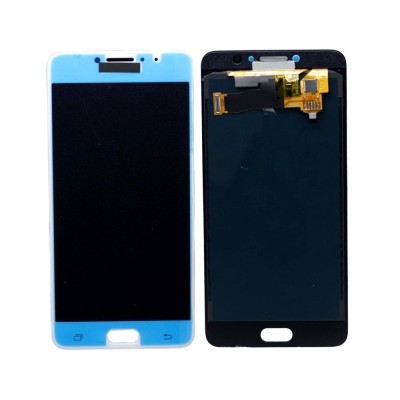 Lcd With Touch Screen For Samsung Galaxy C7 Pro Pink Gold By - Maxbhi Com