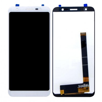 Lcd With Touch Screen For Yu Ace White By - Maxbhi Com