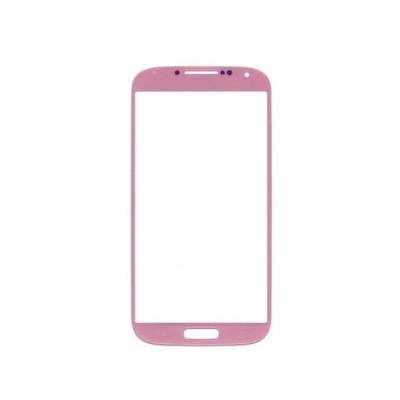 Replacement Front Glass For Samsung I9505 Galaxy S4 Pink By - Maxbhi Com