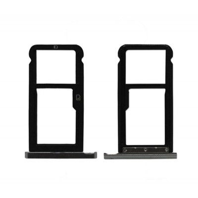 Sim Card Holder Tray For Zte Axon 7 Black - Maxbhi Com