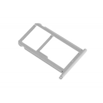 Sim Card Holder Tray For Zte Axon 7 Silver - Maxbhi Com