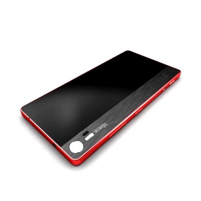 Back Panel Cover For Lenovo Vibe Shot Crimson - Maxbhi Com