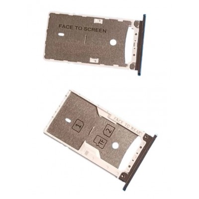 Sim Card Holder Tray For Blu Vivo Xi 2018 Black - Maxbhi Com