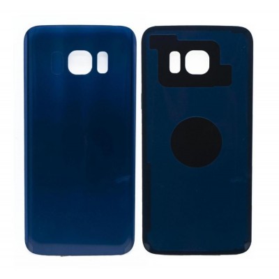 Back Panel Cover For Samsung Galaxy S7 Edge Cdma Blue - Maxbhi Com