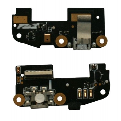 Charging Pcb Complete Flex For Asus Zenfone 2 Deluxe Ze551ml By - Maxbhi Com