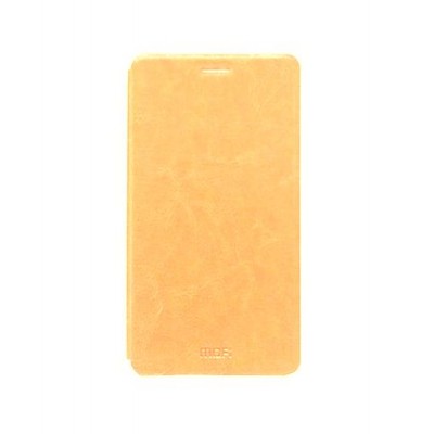 Flip Cover For Oppo R7 Golden By - Maxbhi Com