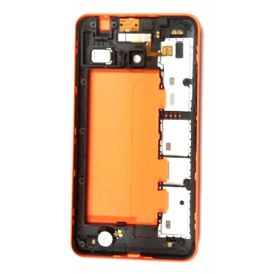 Full Body Housing For Microsoft Lumia 640 Xl Orange - Maxbhi Com