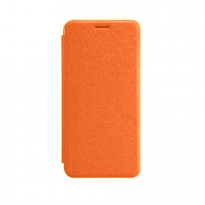 Flip Cover For Samsung Galaxy C5 Pro Orange By - Maxbhi Com