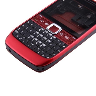 Full Body Faceplate For Nokia E63 Red - Maxbhi Com