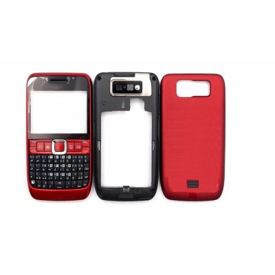 Full Body Housing For Nokia E63 Red - Maxbhi Com