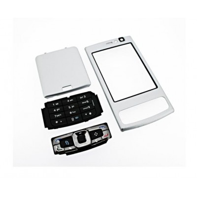 Full Body Housing For Nokia N95 Silver - Maxbhi Com