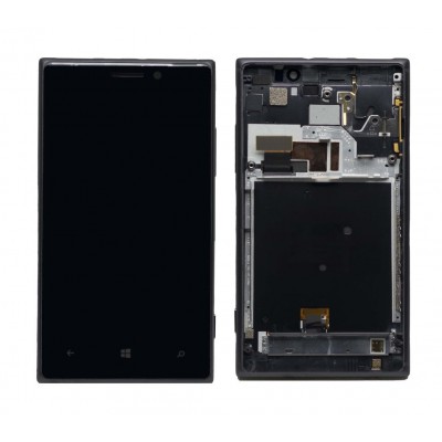 Lcd With Touch Screen For Nokia Lumia 925 Grey By - Maxbhi Com