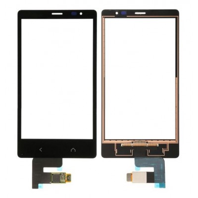 Touch Screen Digitizer For Nokia X2 Dual Sim Yellow By - Maxbhi Com