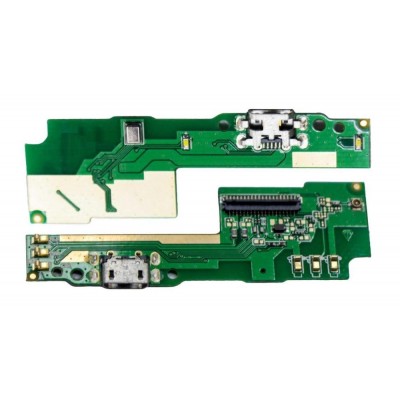 Charging Connector Flex Pcb Board For Lenovo Phab 2 By - Maxbhi Com